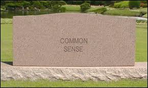 common sense tombstone