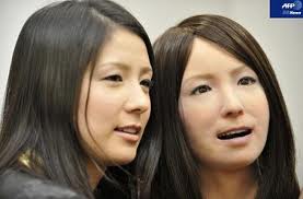 Can you tell the real person from the DARPA produced robot? Will human looking robots replace human slaves?