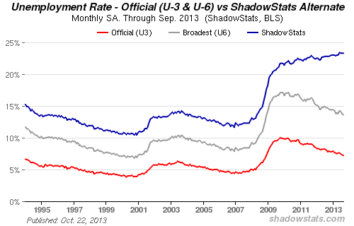 shadow stats unemployment