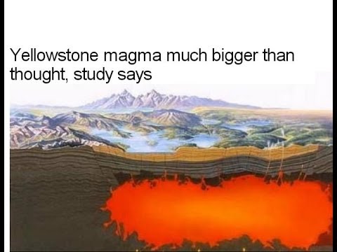 yellowstone magma