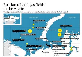 russian arctic oil and gas fields