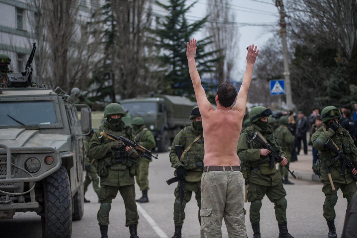Just like in this picture,  Ukraine will be quickly overwhelmed by Russian forces.