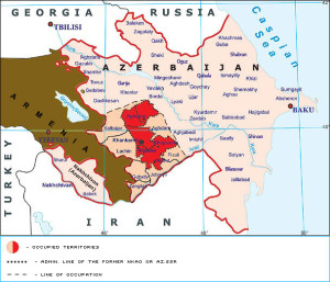 Please note that Azerbaijan is a buffer between Russia and Iran. This will prove to be a critically important area in the upcoming war because it could prevent Russia from defending against an invasion of Iran.