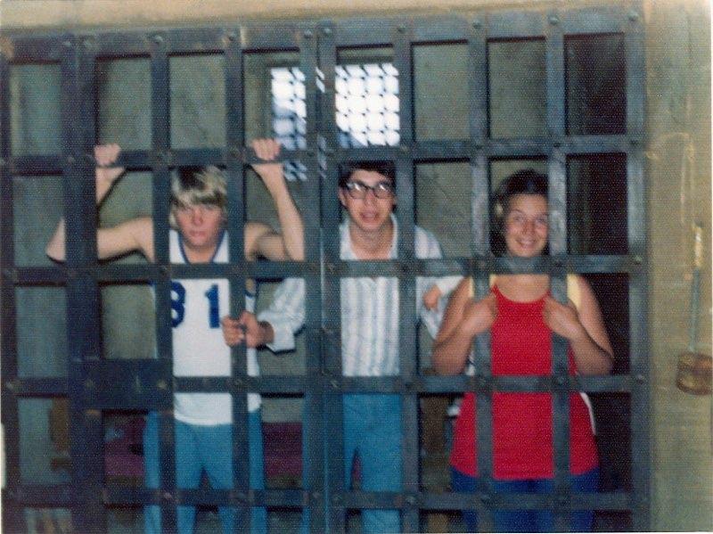 Dave and friends behind bars awaiting sentencing
