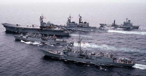 american warships