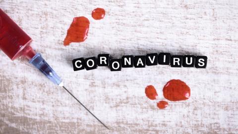 coronavirus syringe