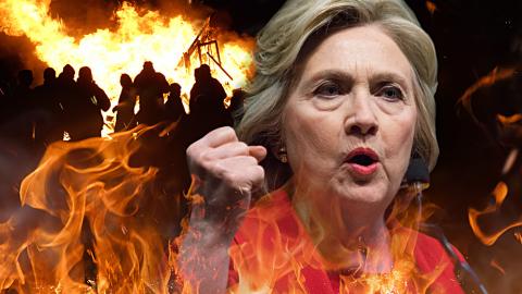 ... --- ... .-. ..- -. 'SPRING'S - NOV-5-2019 - DB ,DERIVATIVES EXPOSURE & Islamic Takeover Has Begun, WatchIslamic Takeover Has Begun, Watch Rashida Tlaib’s District & Hagmann + Moore & AIDES WARNING Hillary-Clinton-Riots-Fire%20%281%29_0