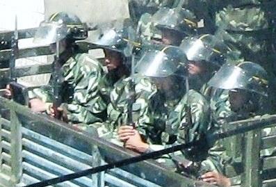 CHINESE RIOT POLICE