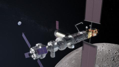 deep space platform