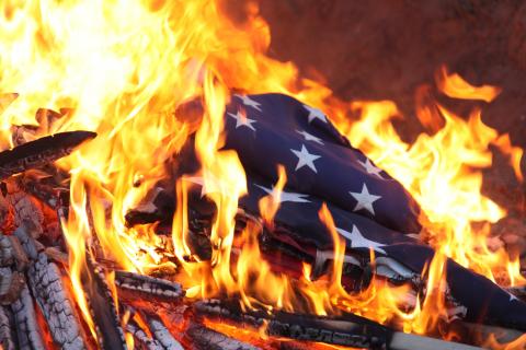 flag burning