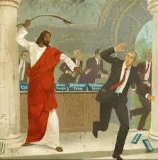 jesus and the bankers