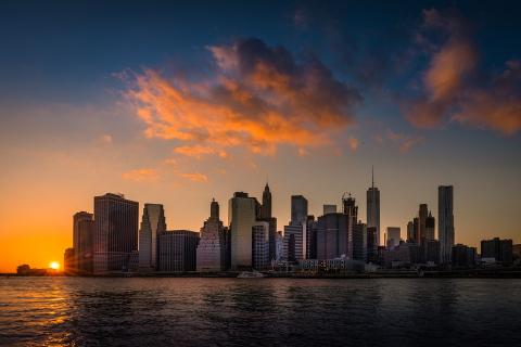 new york sunset