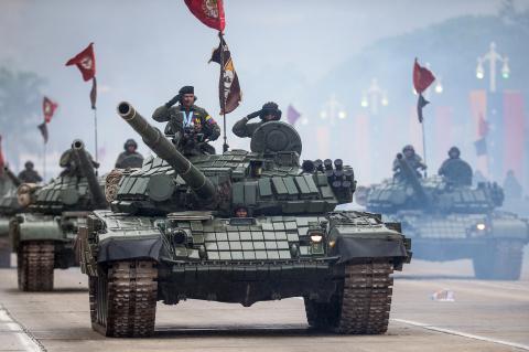 russian tanks