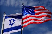 ISRAEL US FLAGS