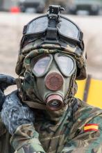 spanish military gas mask
