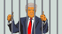 trump in prison