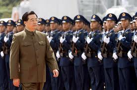 Chinese President Hu, "I will nuke you America".